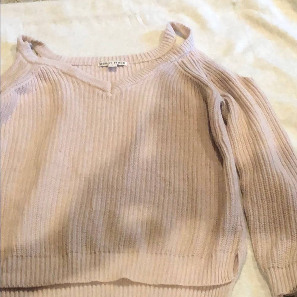 Pink sweater